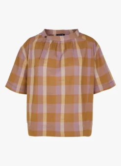 Soeur URBAINE - Blouse à Carreaux En Voile De Coton | Multicolore 6 Soeur URBAINE - Blouse à Carreaux En Voile De Coton | Multicolore -Soeur Soldes Boutique 4048246