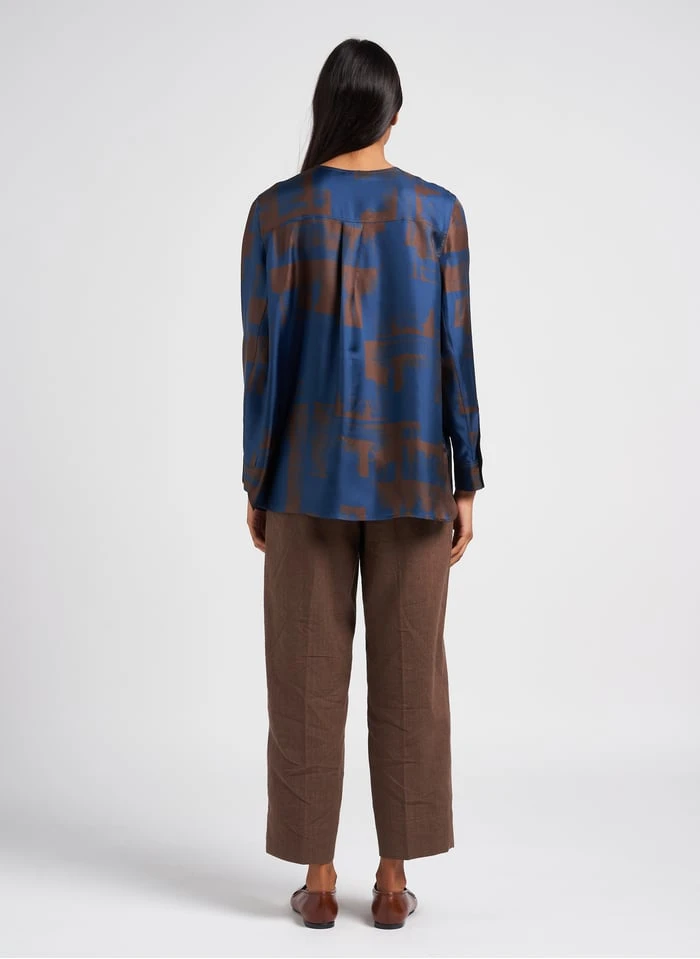 Soeur THALIE - Chemise En Twill De Soie Imprimée | Multicolore 5 Soeur THALIE - Chemise En Twill De Soie Imprimée | Multicolore – Image 5