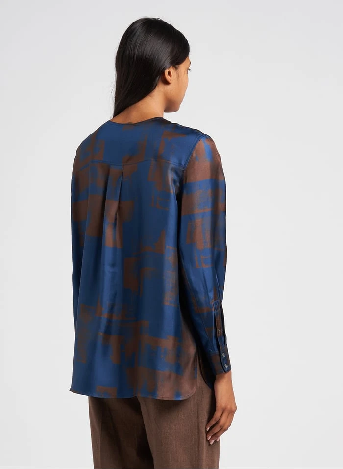 Soeur THALIE - Chemise En Twill De Soie Imprimée | Multicolore 2 Soeur THALIE - Chemise En Twill De Soie Imprimée | Multicolore – Image 2