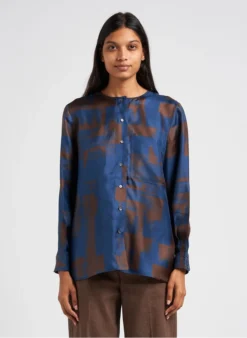 Soeur THALIE - Chemise En Twill De Soie Imprimée | Multicolore