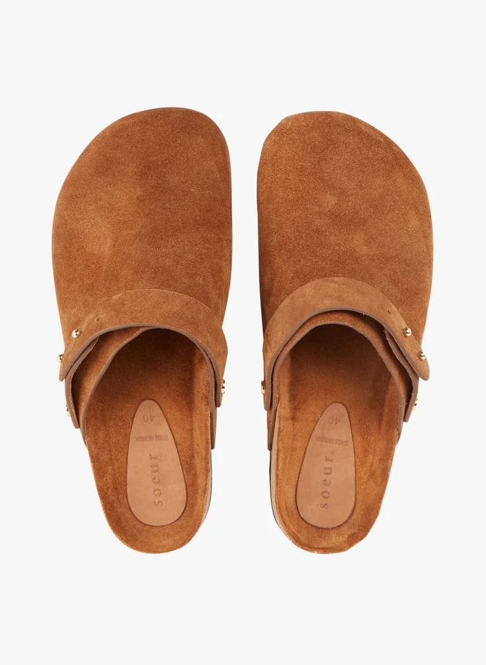 Soeur SLEEPY - Sabots Plats En Cuir | Blanc 3 Soeur SLEEPY - Sabots Plats En Cuir | Blanc – Image 3