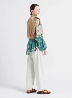 Soeur TULSA - Sandales Plates En Cuir Velours | Blanc 27 Soeur TULSA - Sandales Plates En Cuir Velours | Blanc -Soeur Soldes Boutique 4085339