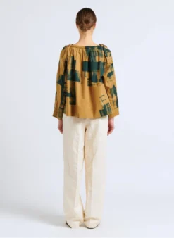 Soeur SULPICE - Pantalon à Pinces En Coton | Beige -Soeur Soldes Boutique 4092321