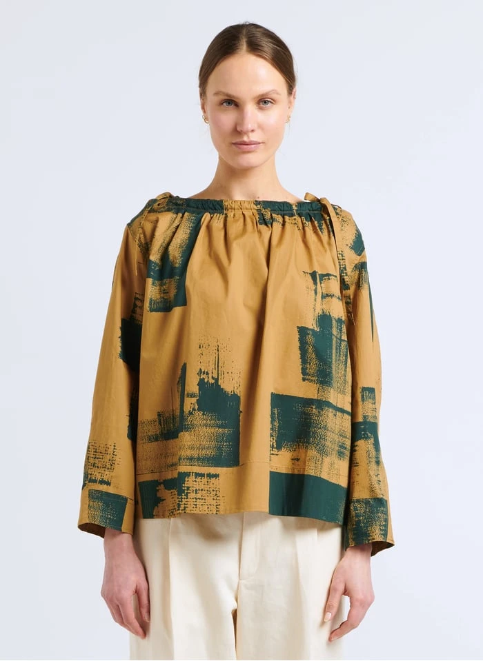 Soeur UKI - Blouse En Popeline De Coton Imprimée | Multicolore 1 Soeur UKI - Blouse En Popeline De Coton Imprimée | Multicolore