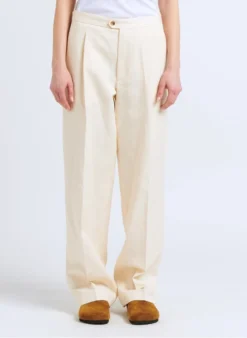 Soeur SULPICE - Pantalon à Pinces En Coton | Beige