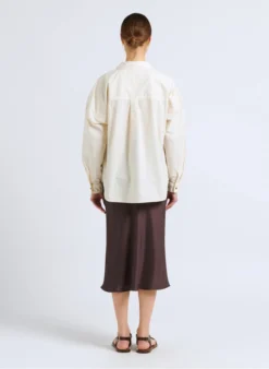 Soeur FEVER - Jupe Midi Fluide En Satin | Gris 13 Soeur FEVER - Jupe Midi Fluide En Satin | Gris -Soeur Soldes Boutique 4092371