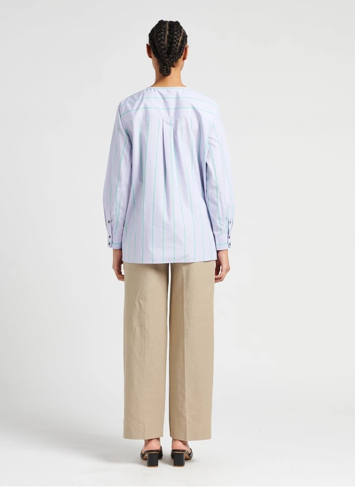 Soeur THALIE - Chemise En Popeline De Coton Rayée | Rayé 5 Soeur THALIE - Chemise En Popeline De Coton Rayée | Rayé – Image 5