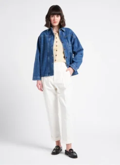 Soeur LION - Chemise En Denim Délavé | Jean Délavé -Soeur Soldes Boutique 4128459