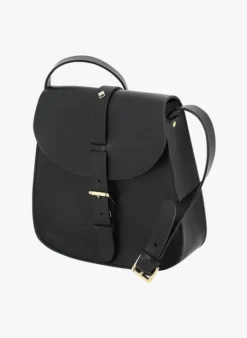 LE SAB MEDIUM - Sac Bandoulière En Cuir | Noir -Soeur Soldes Boutique 4132288