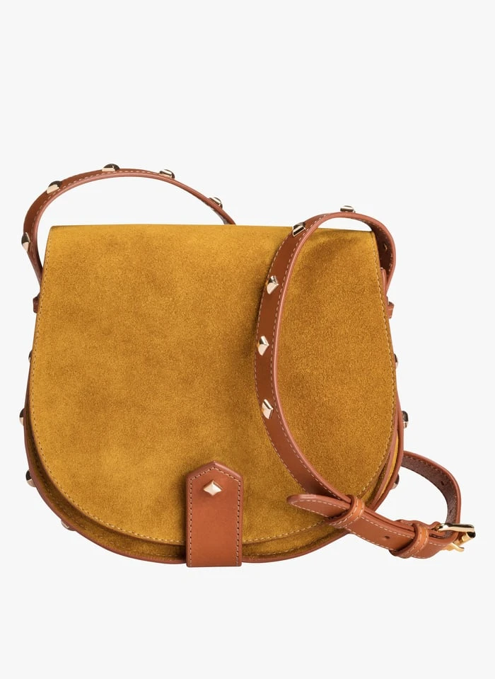 LE MAMOUR - Sac Bandoulière En Cuir Bi-matière | Multicolore 1 LE MAMOUR - Sac Bandoulière En Cuir Bi-matière | Multicolore
