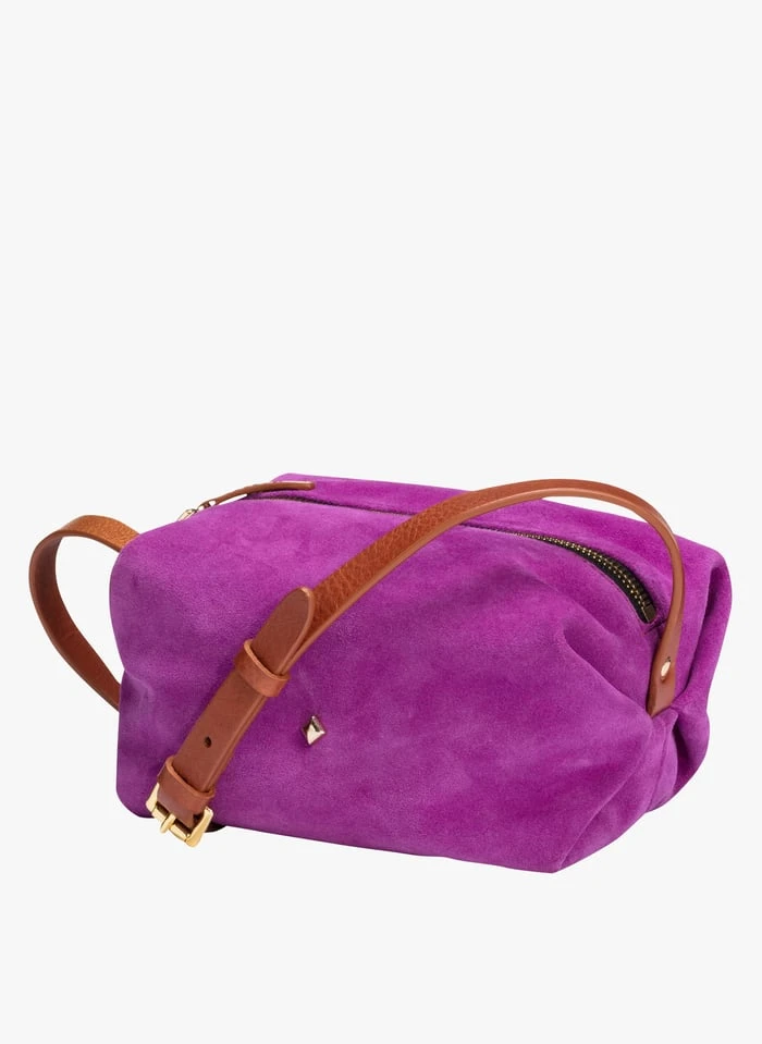 LE MINI SOHNA - Sac Bandoulière En Cuir | Violet 4 LE MINI SOHNA - Sac Bandoulière En Cuir | Violet – Image 4