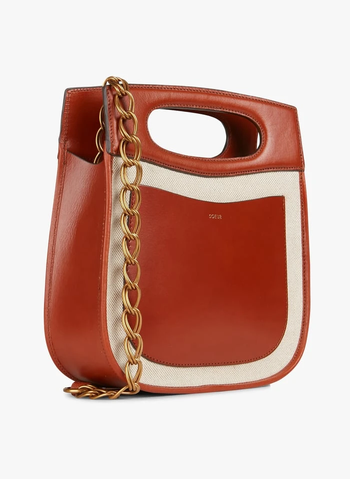 Soeur CHERI - Sac Bandoulière Bi Matière | Multicolore 3 Soeur CHERI - Sac Bandoulière Bi Matière | Multicolore – Image 3