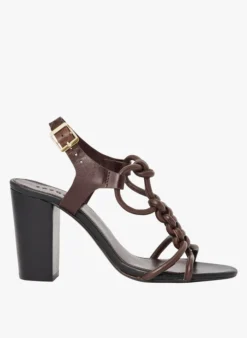 Soeur TANYA - Sandales à Talons En Cuir | Marron