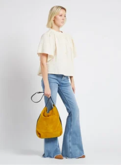 LE ENZO - Sac Porté épaule En Cuir | Multicolore -Soeur Soldes Boutique 4170373