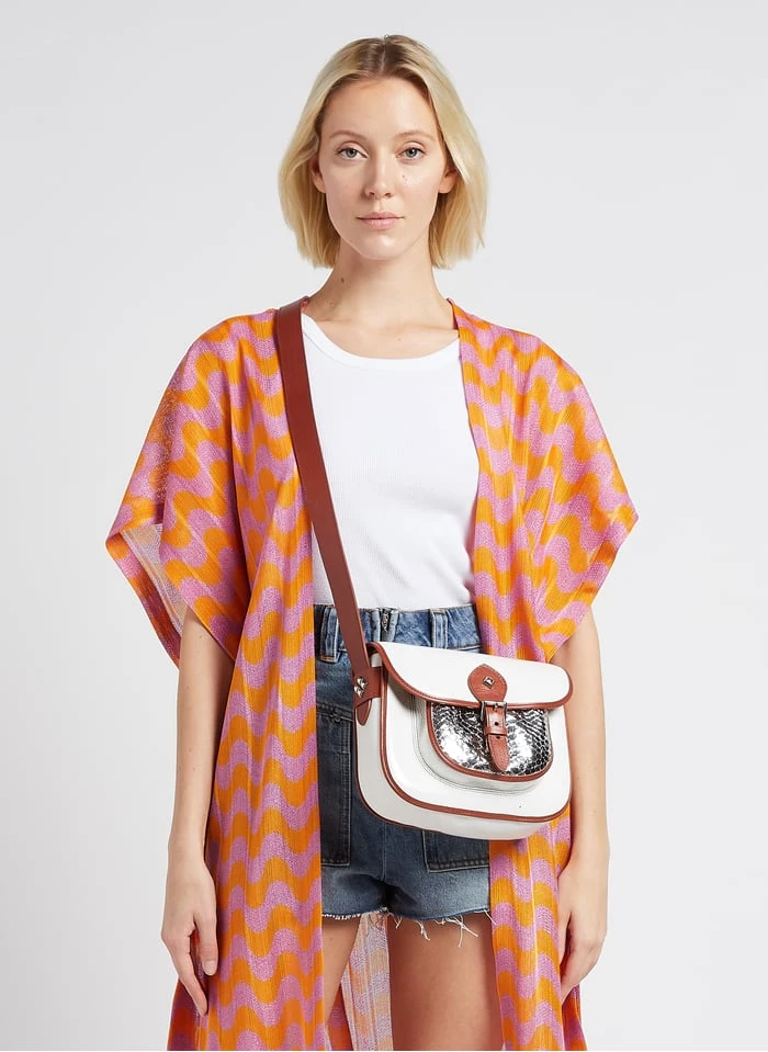 LE FLAV - Sac Bandoulière En Cuir | Multicolore 2 LE FLAV - Sac Bandoulière En Cuir | Multicolore – Image 2