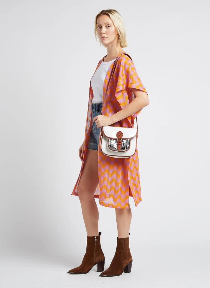 LE FLAV - Sac Bandoulière En Cuir | Multicolore 3 LE FLAV - Sac Bandoulière En Cuir | Multicolore – Image 3