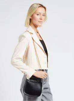 Soeur CHERI - Sac Bandoulière En Cuir | Noir -Soeur Soldes Boutique 4170619