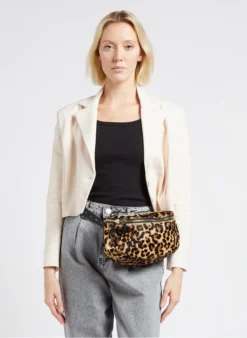 LA GRANDE LILI - Sac Banane Imprimé Léopard | Noir 6 LA GRANDE LILI - Sac Banane Imprimé Léopard | Noir -Soeur Soldes Boutique 4170653