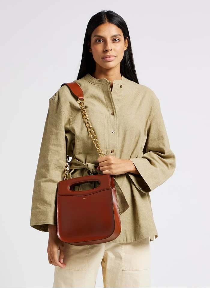 Soeur CHERI - Sac Bandoulière En Cuir De Vachette | Marron 2 Soeur CHERI - Sac Bandoulière En Cuir De Vachette | Marron – Image 2