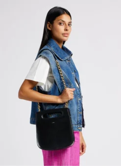 Soeur CHERI - Sac Bandoulière En Cuir De Vachette | Noir 7 Soeur CHERI - Sac Bandoulière En Cuir De Vachette | Noir -Soeur Soldes Boutique 4220853