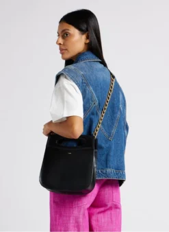 Soeur CHERI - Sac Bandoulière En Cuir De Vachette | Noir 8 Soeur CHERI - Sac Bandoulière En Cuir De Vachette | Noir -Soeur Soldes Boutique 4220854