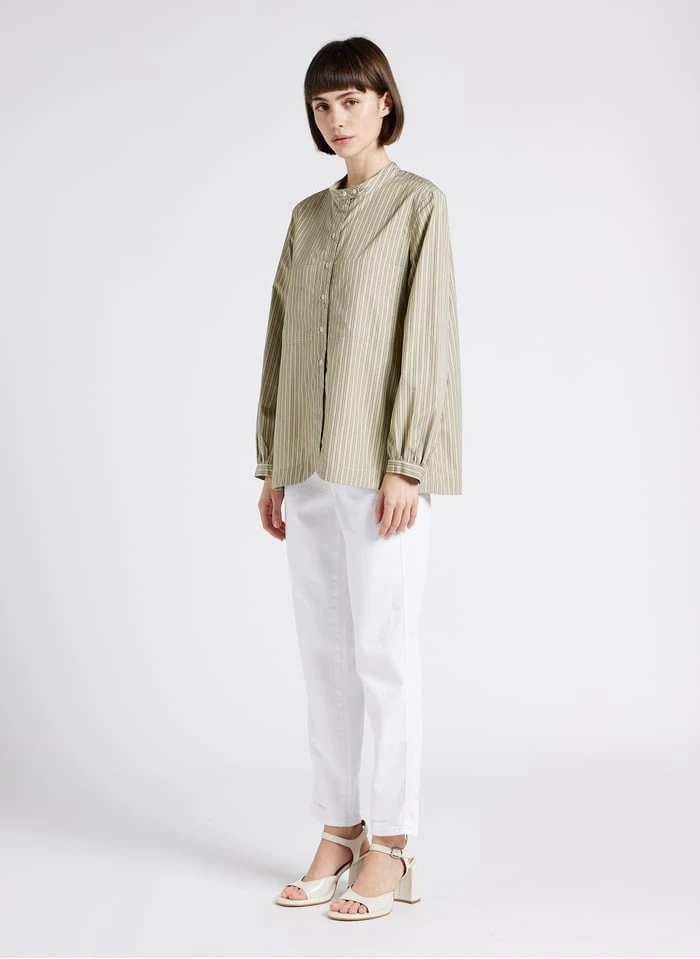 Soeur UMILE - Chemise En Popeline De Coton Rayée | Rayé 4 Soeur UMILE - Chemise En Popeline De Coton Rayée | Rayé – Image 4