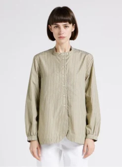 Soeur UMILE - Chemise En Popeline De Coton Rayée | Rayé