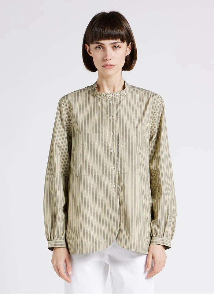 Soeur UMILE - Chemise En Popeline De Coton Rayée | Rayé 1 Soeur UMILE - Chemise En Popeline De Coton Rayée | Rayé